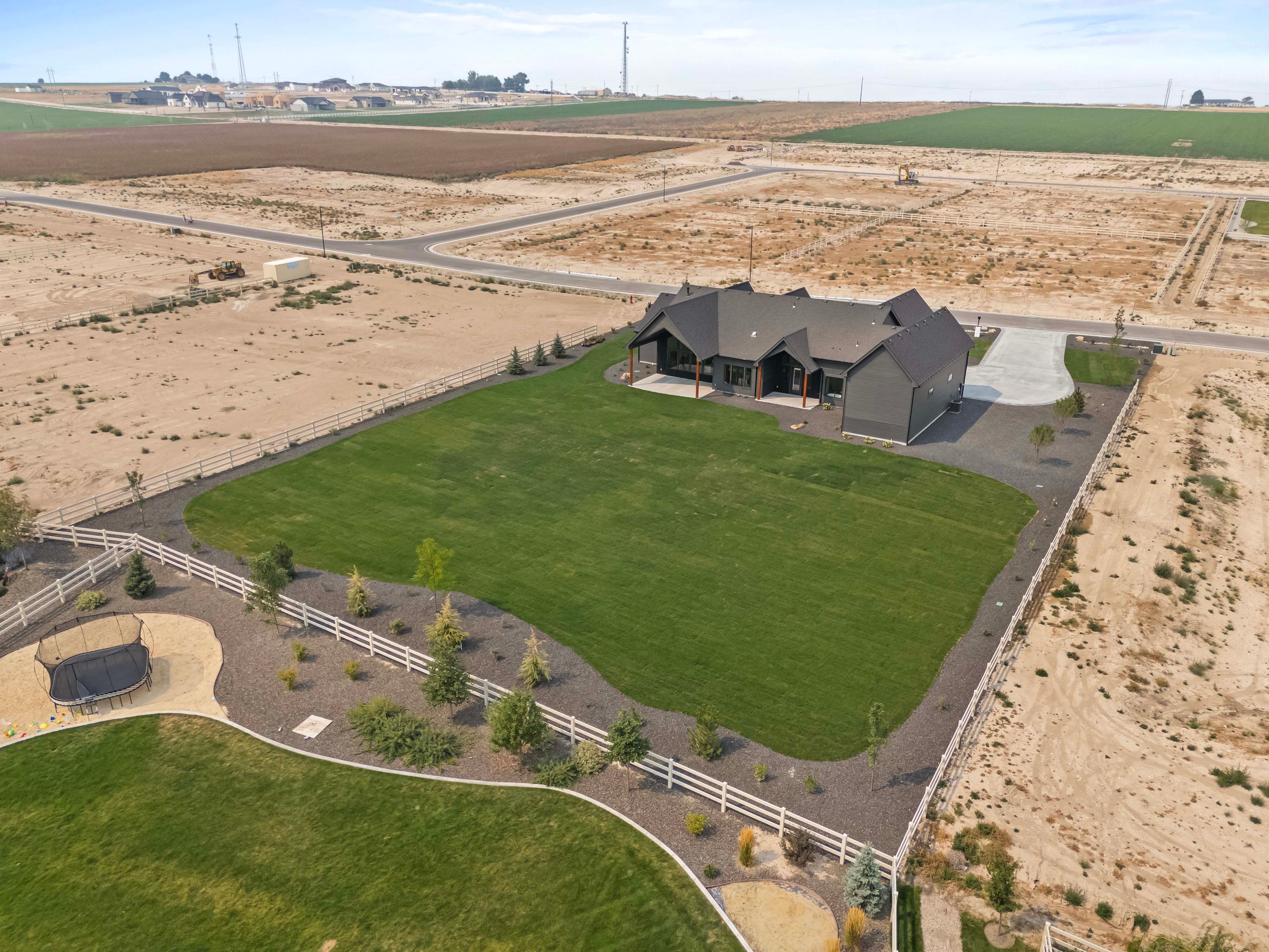 Sawtooth — wide aerial perspective