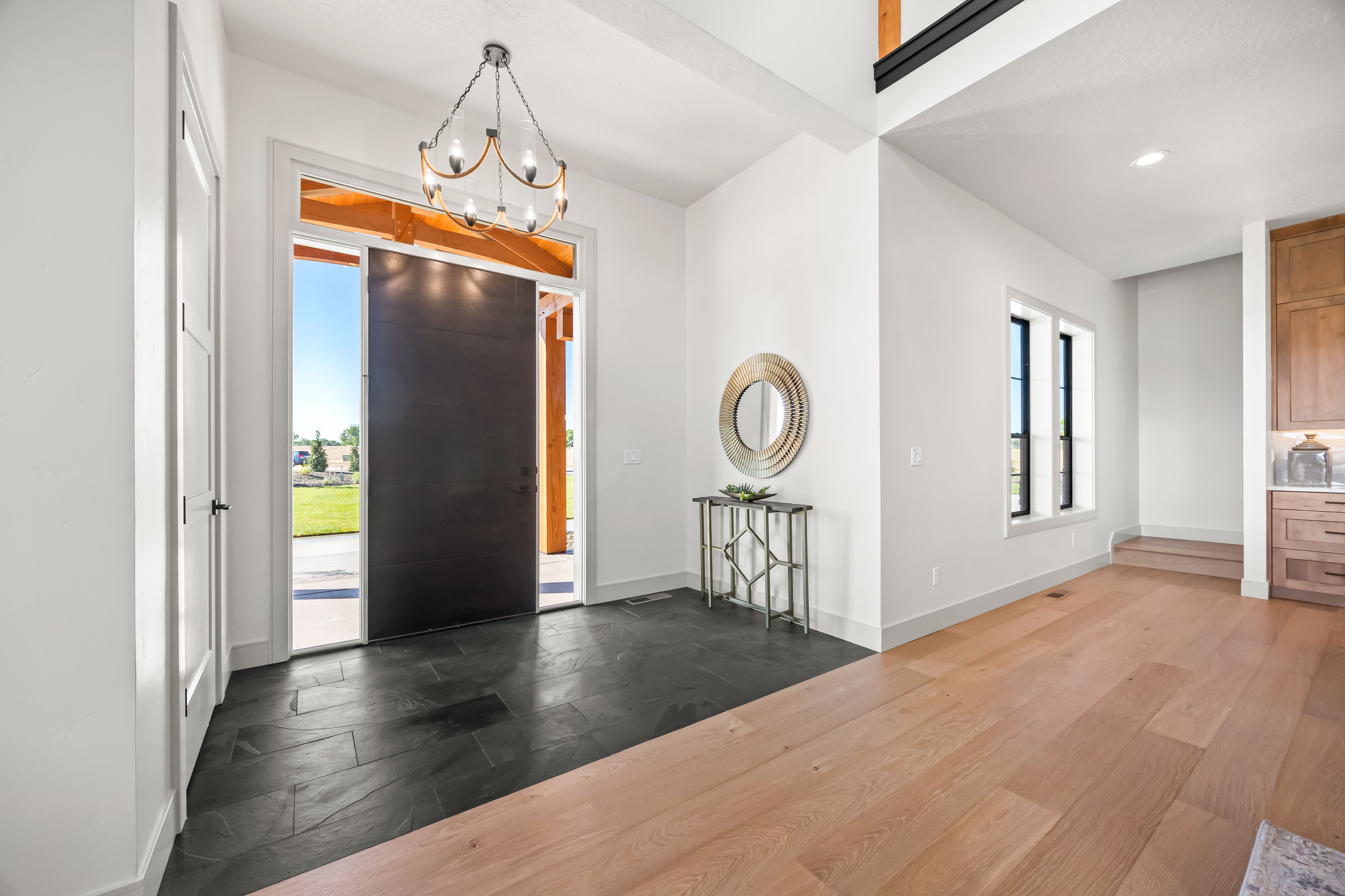 The Barn interior — finish detail