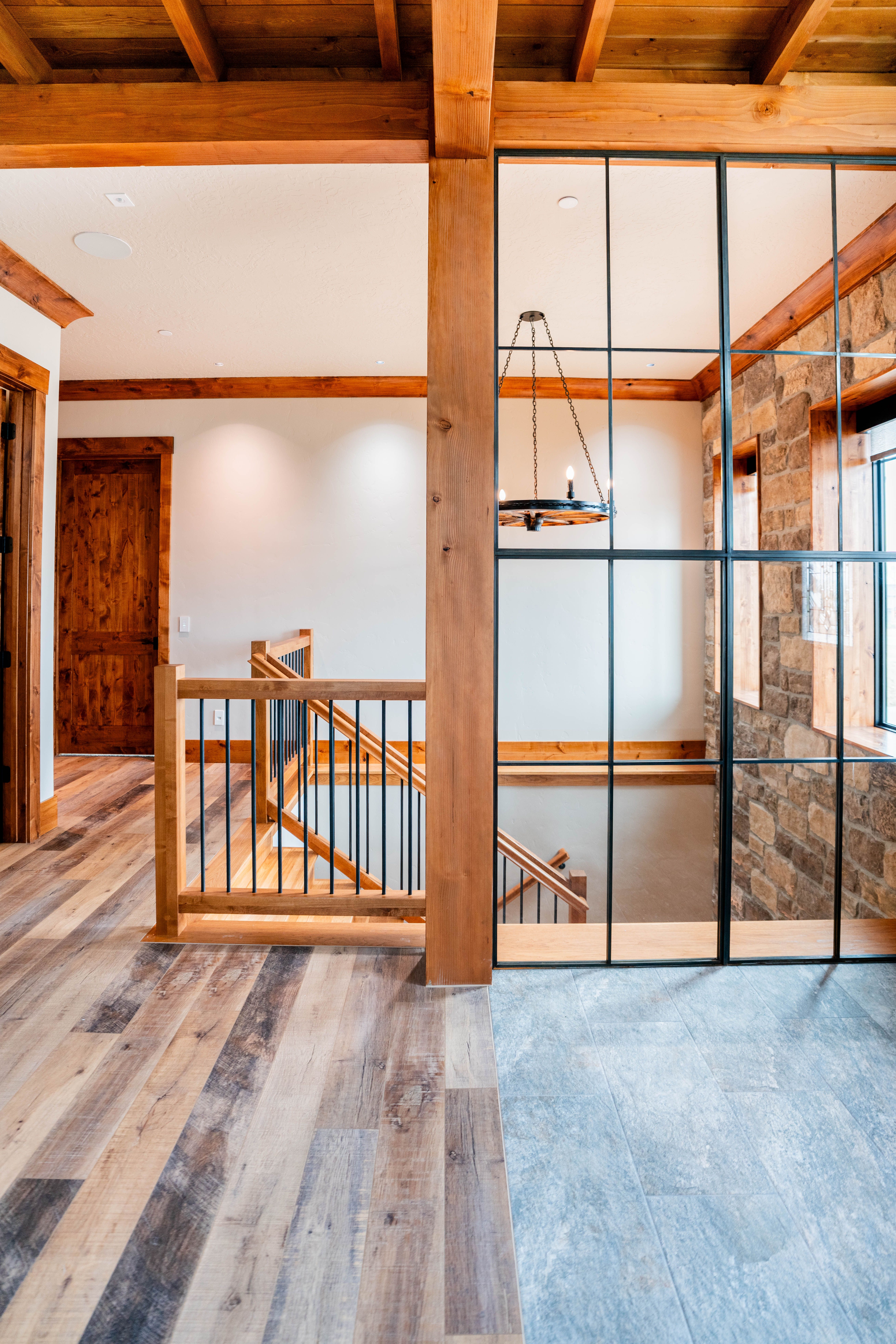 Staircase and finish carpentry — Hawk Nest